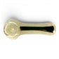 Glitter Strip Hash Pipe 7cm White - The Bong Baron