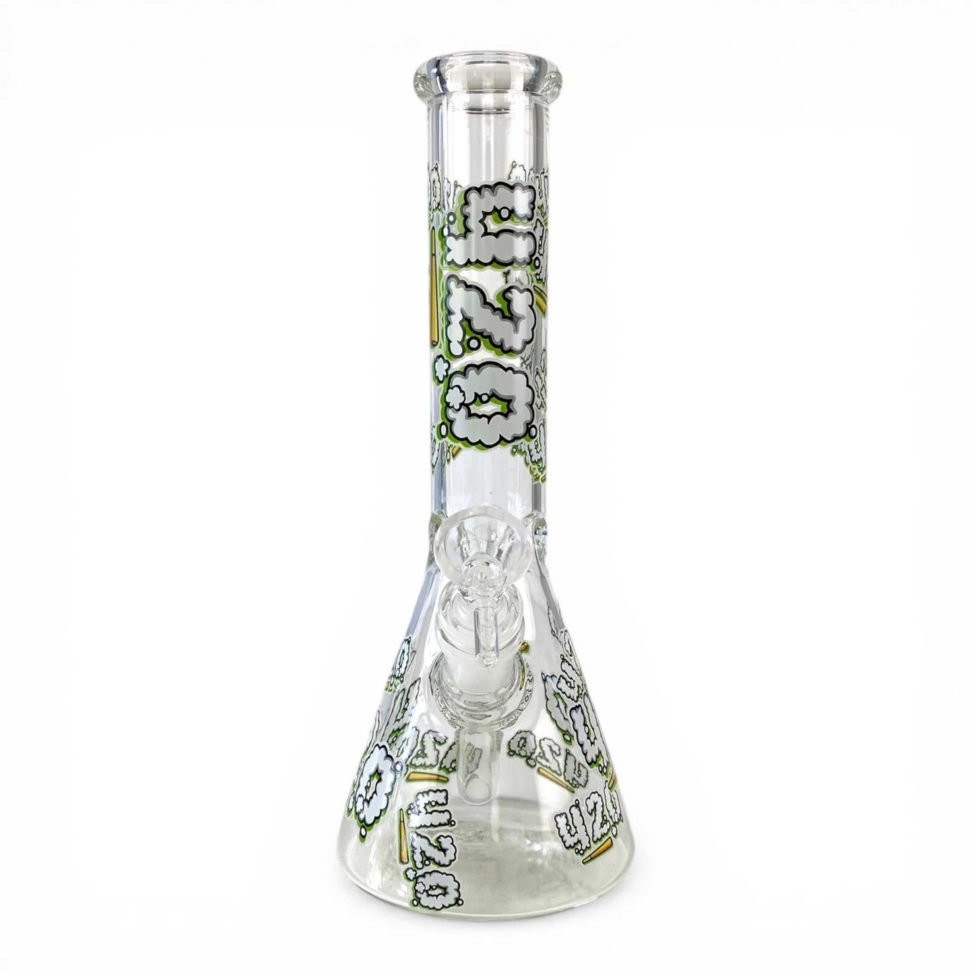 Glow in Dark 420 Beaker Bong 25cm - The Bong Baron
