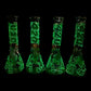 Glow in Dark 420 Beaker Bong 25cm - The Bong Baron