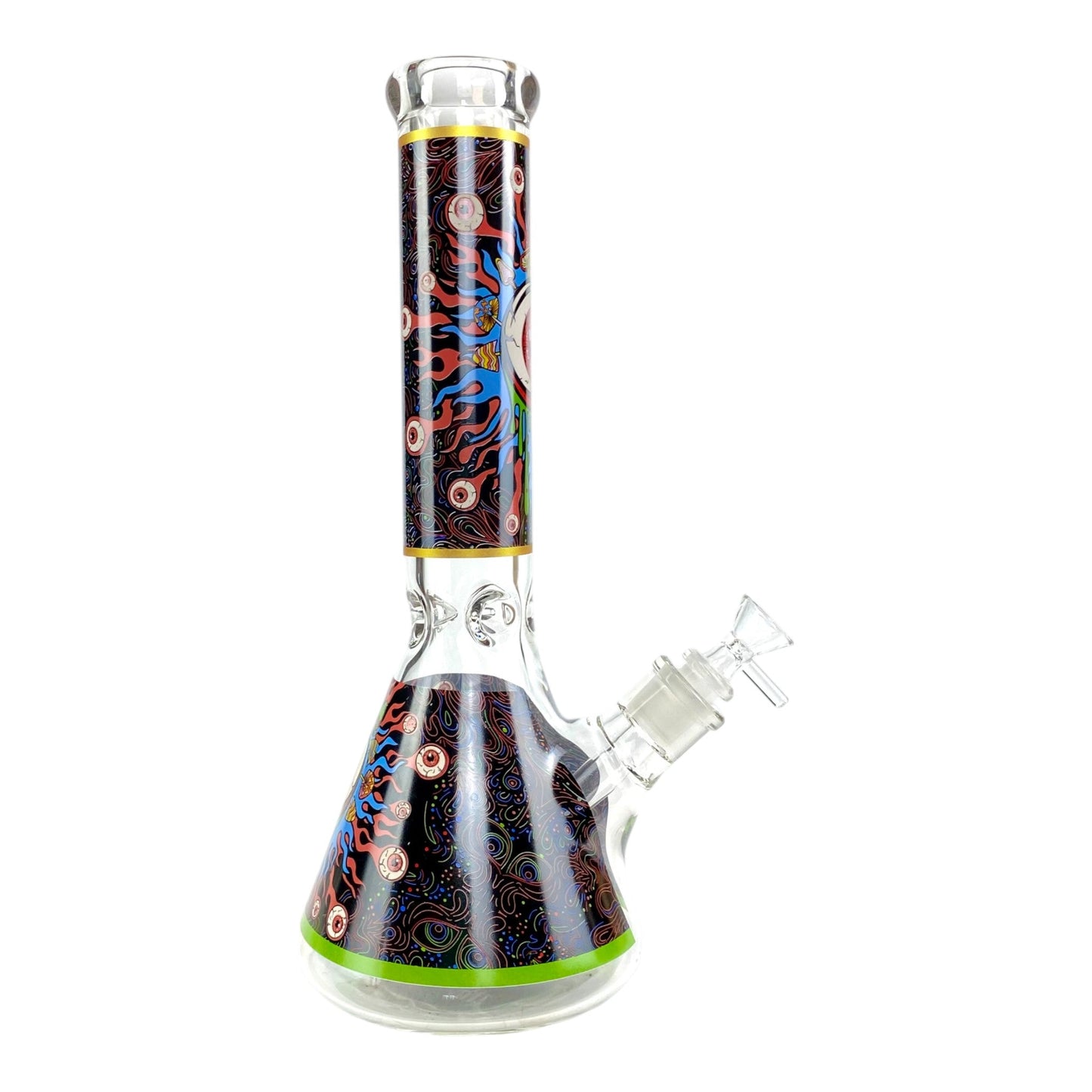Glow in Dark Eye Beaker Bong 35cm - The Bong Baron