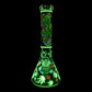 Glow in the Dark Alien Bong Ryder 7mm Beaker 35cm - The Bong Baron