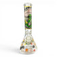Glow in the Dark Alien Mushroom 7mm Beaker Bong 35cm - The Bong Baron