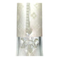 Glow in the Dark Louis Vuitton Beaker Bong 35cm White - The Bong Baron