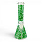 Glow in the Dark Skull Beaker Bong 25cm Green - The Bong Baron