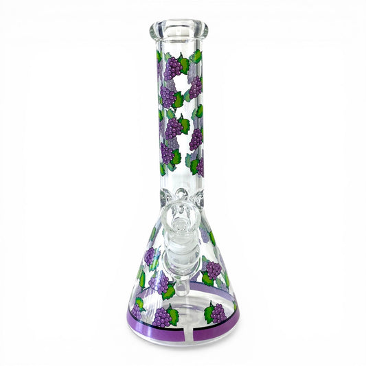 Grapes Beaker Bong 25cm - The Bong Baron