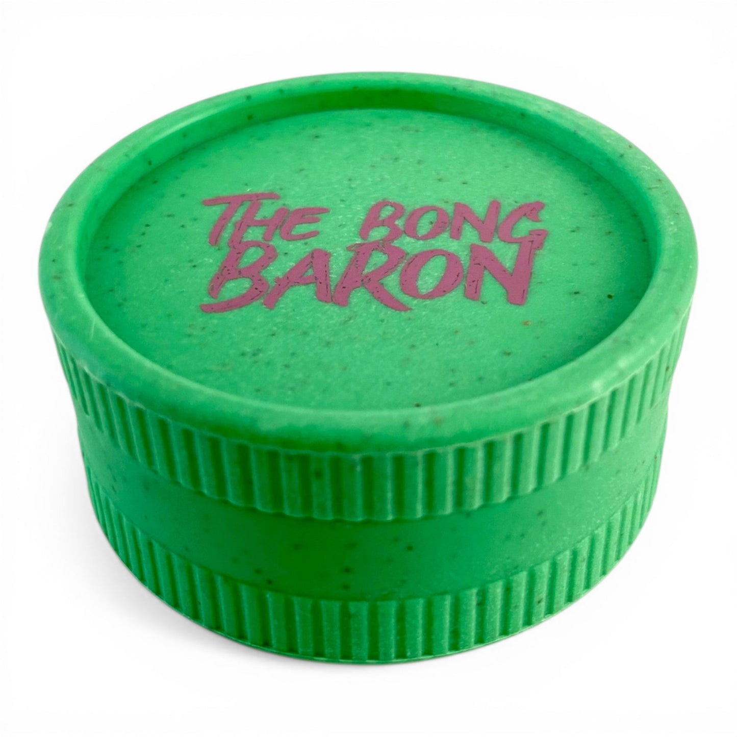 Green Biodegradable Plant Fiber Grinder 50mm - The Bong Baron