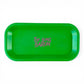 Green Biodegradable Plant Fiber Rolling Tray 20 x 10cm - The Bong Baron