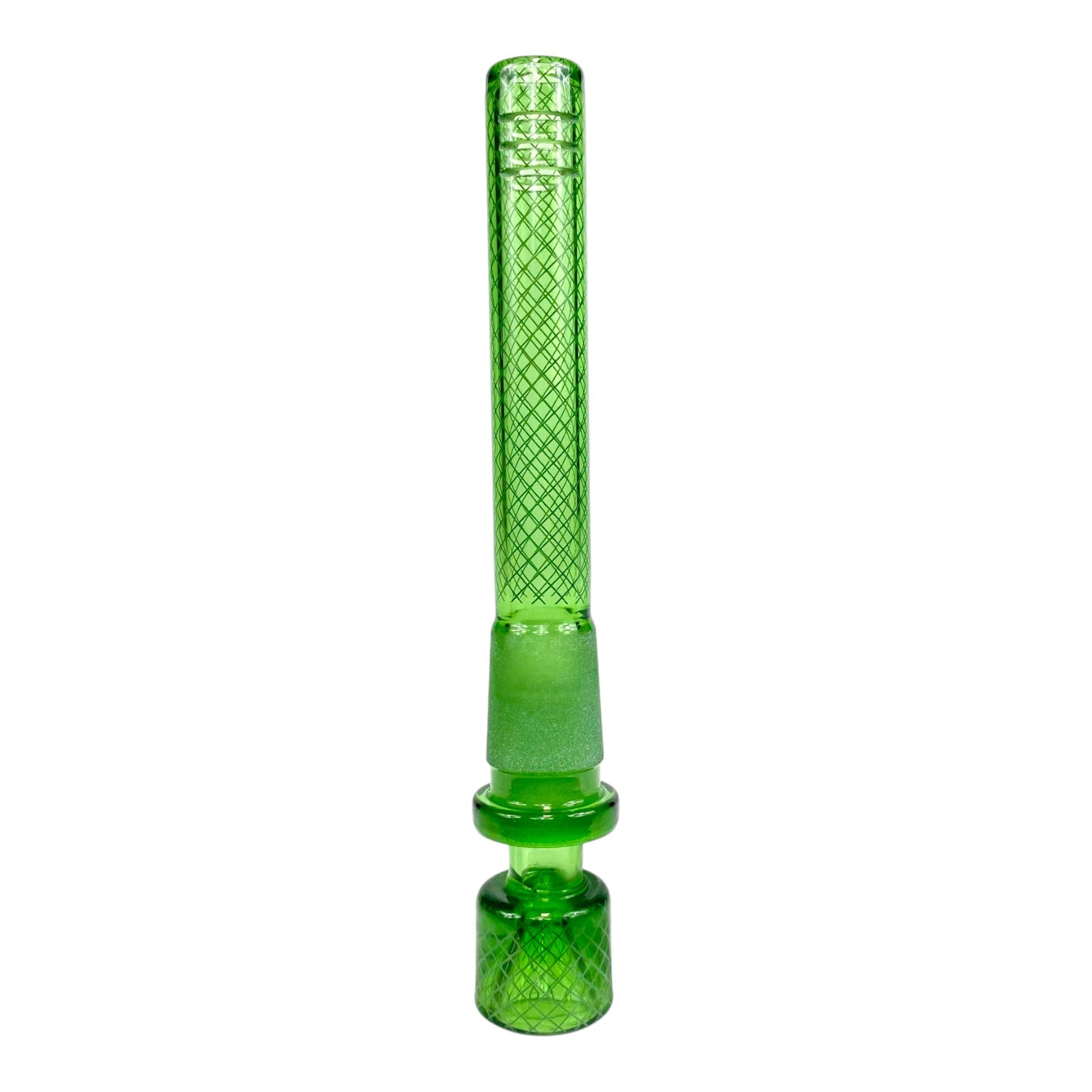 Green Hose Glass Downstem 18/14mm – 11cm - The Bong Baron
