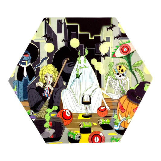 Halloweed Silicone Dab and Bong Mat 18cm - The Bong Baron