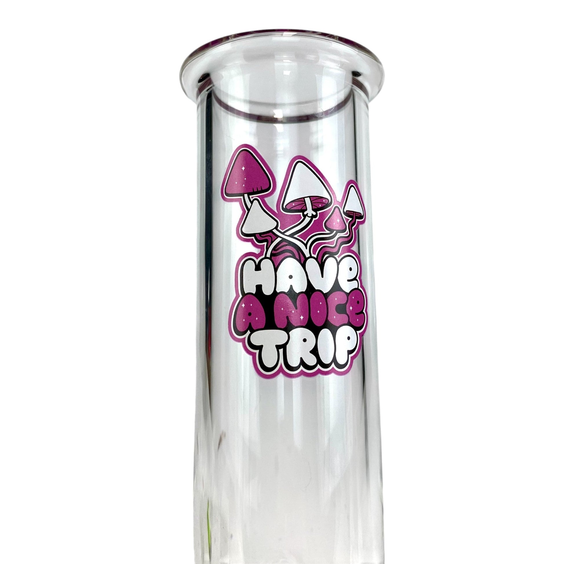 Have a Nice Trip Bubble Bong 30cm Purple - The Bong Baron