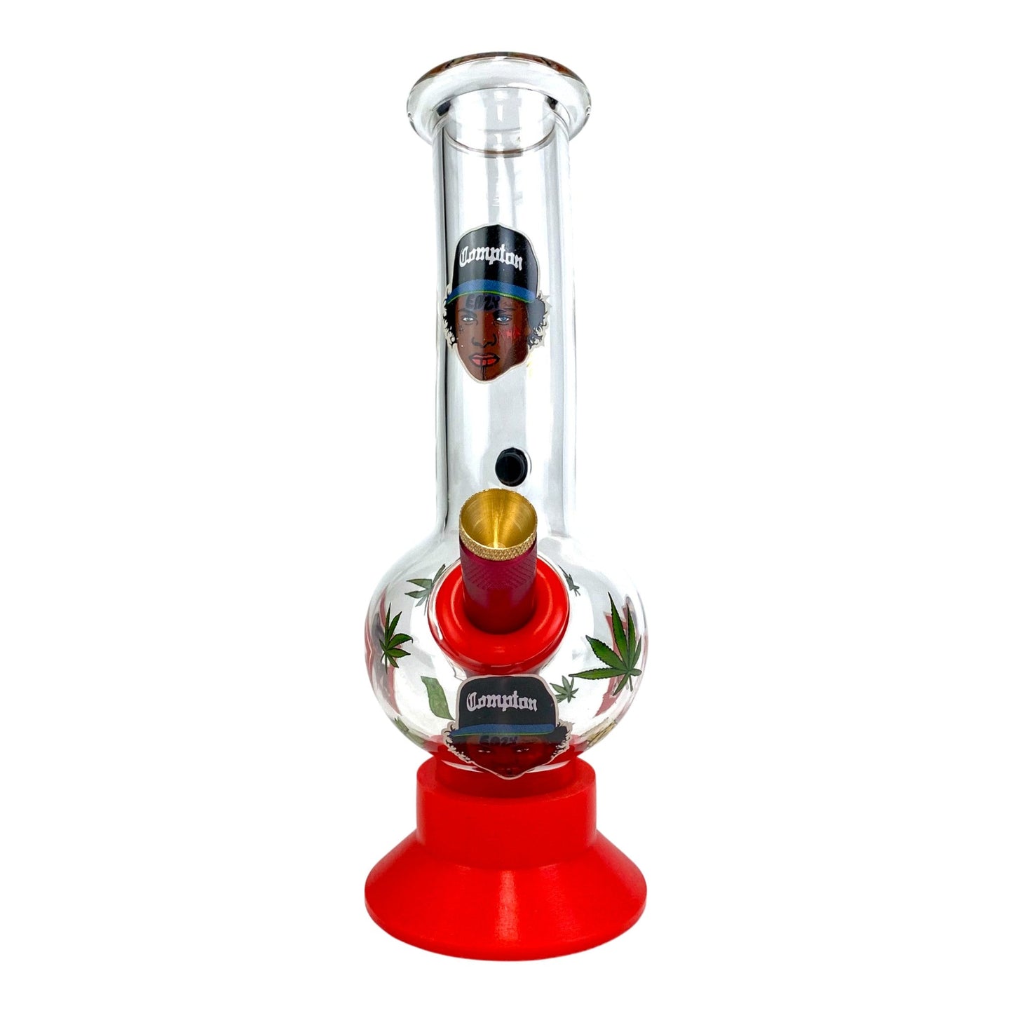Hip Hop Legends Glass Bubble Bong 20cm - The Bong Baron
