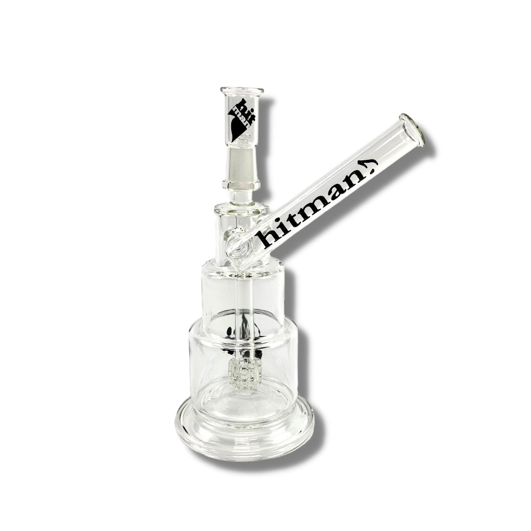 Hitman Glass Birthday Cake Dab Rig 20cm - The Bong Baron