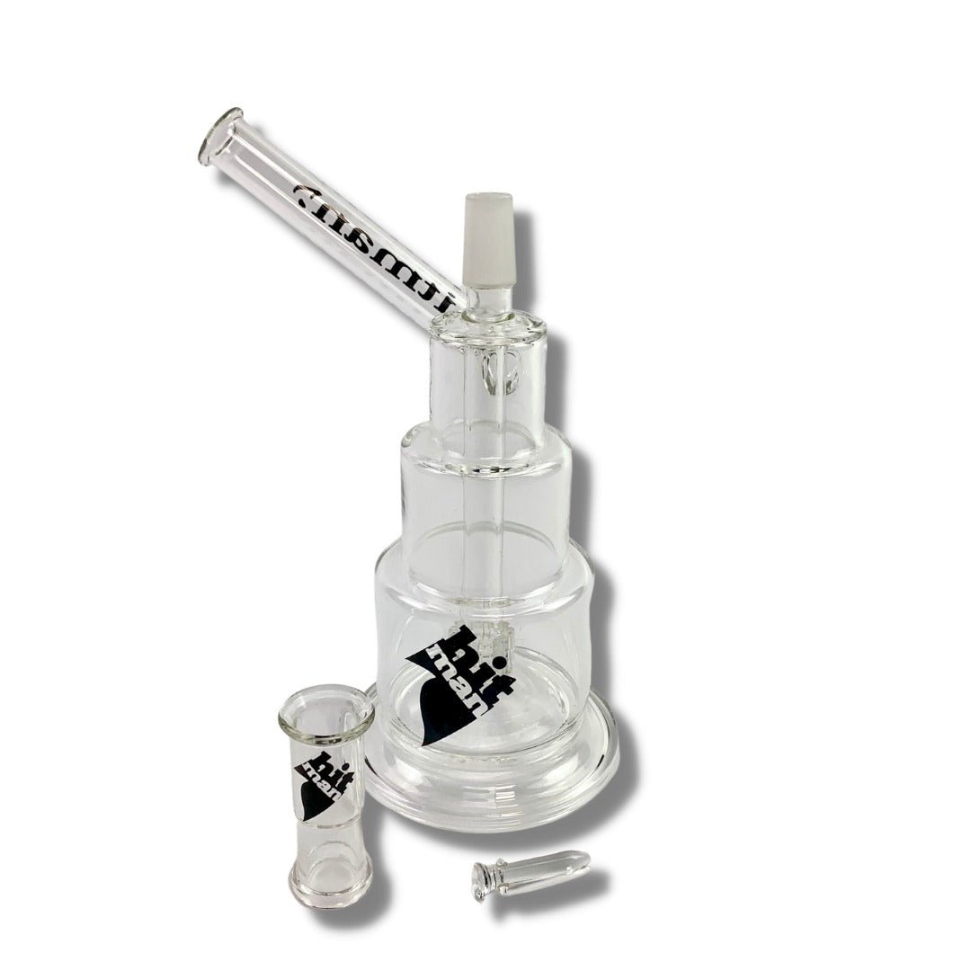 Hitman Glass Birthday Cake Dab Rig 20cm - The Bong Baron