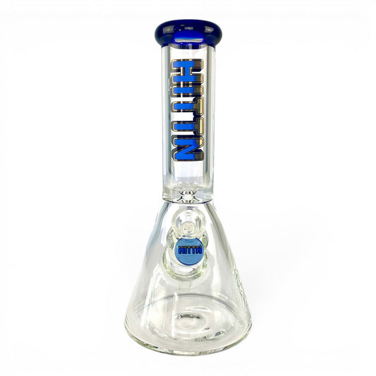 Hittn 9mm Thick Beaker Bong 30cm Blue - The Bong Baron