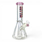Hittn 9mm Thick Beaker Bong 30cm Pink - The Bong Baron