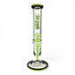 Hittn 9mm Thick Straight Tube Bong 35cm Green - The Bong Baron