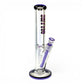 Hittn 9mm Thick Straight Tube Bong 35cm Purple - The Bong Baron