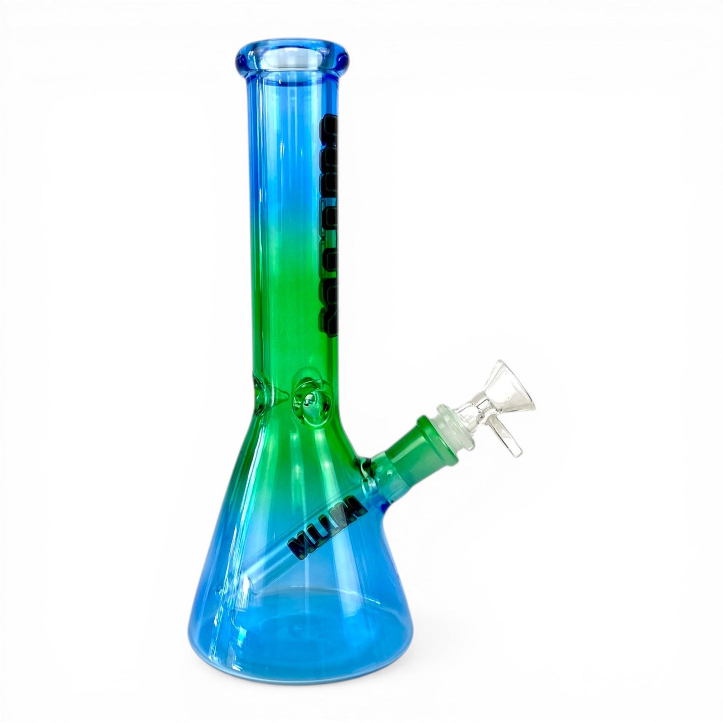 Hittn Blue Fade Beaker Bong 25cm - The Bong Baron