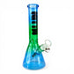 Hittn Blue Fade Beaker Bong 25cm - The Bong Baron