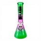 Hittn Green Fade Beaker Bong 25cm - The Bong Baron
