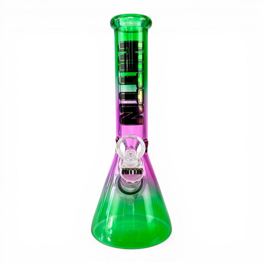 Hittn Green Fade Beaker Bong 25cm - The Bong Baron