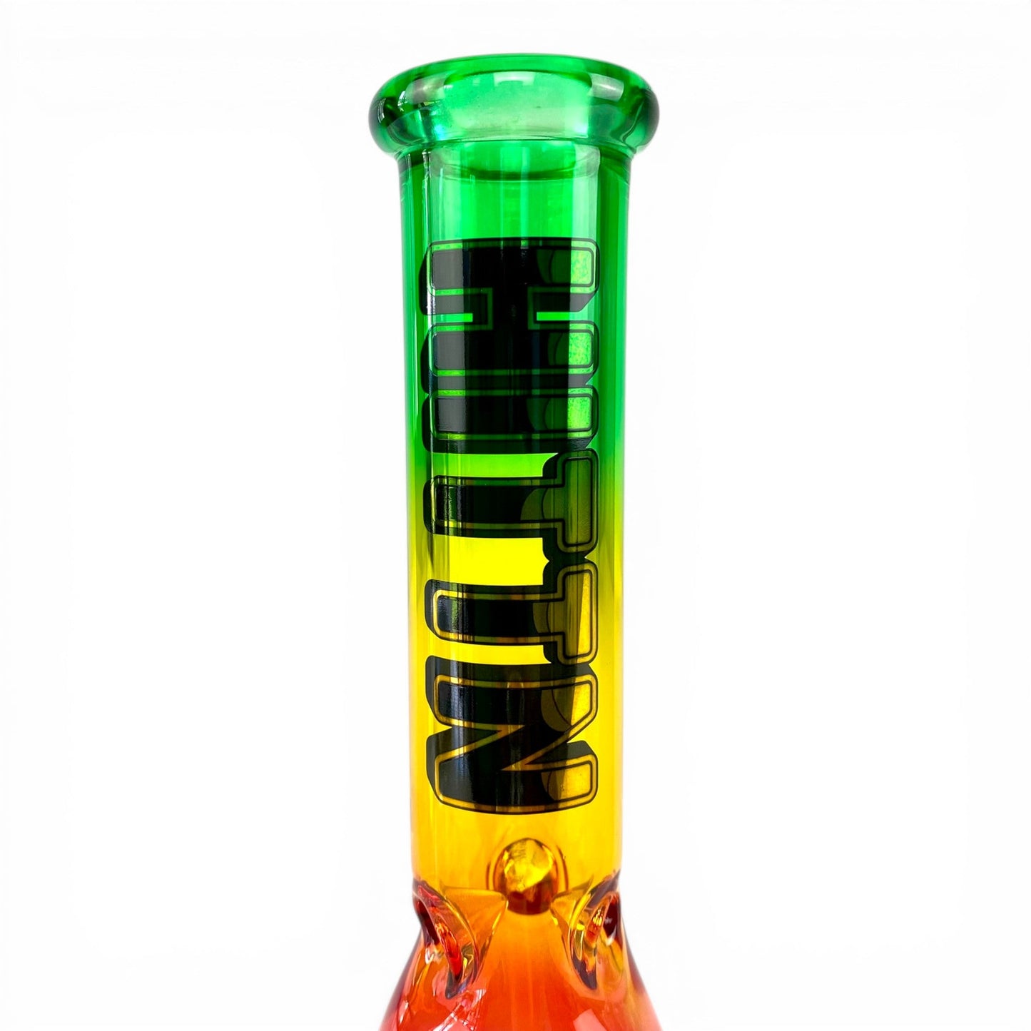 Hittn Rasta Fade Beaker Bong 25cm - The Bong Baron