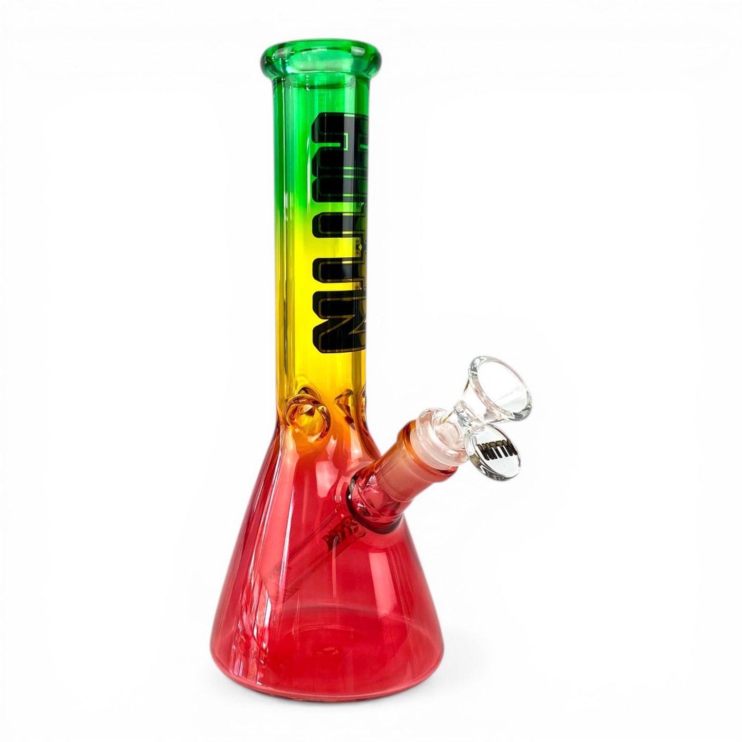 Hittn Rasta Fade Beaker Bong 25cm - The Bong Baron