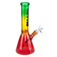 Hittn Rasta Fade Beaker Bong 25cm - The Bong Baron