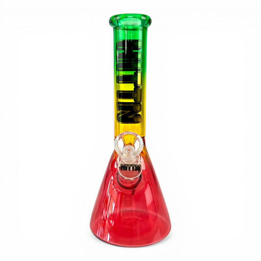 Hittn Rasta Fade Beaker Bong 25cm - The Bong Baron