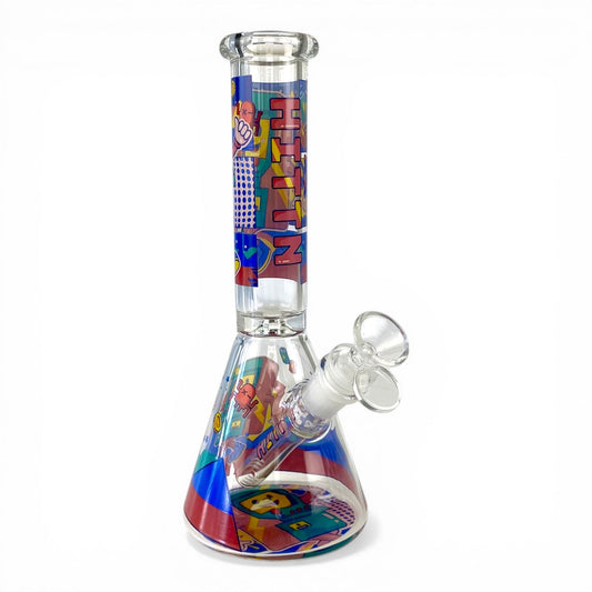 Hittn Retro Gamer Beaker Bong 25cm - The Bong Baron