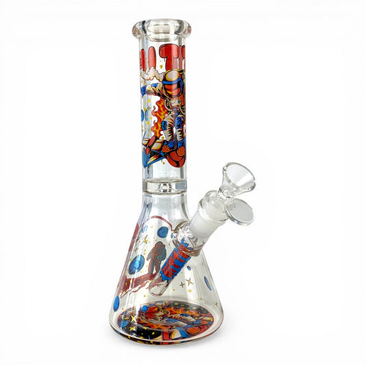 Hittn Space Man Beaker Bong 25cm - The Bong Baron