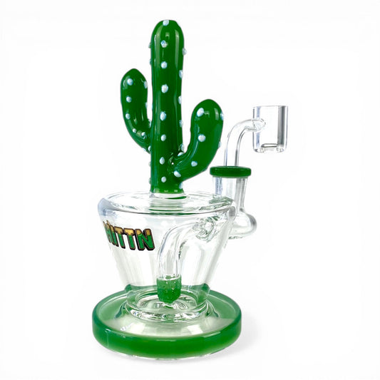 Hittn Wacked as Cactus Dab Rig 15cm - The Bong Baron