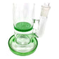 Honeycomb Percolator Bong 26cm Green - The Bong Baron