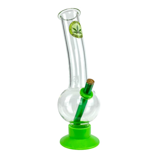 I Took My Meds Today Bubble Bong 30cm Green - The Bong Baron