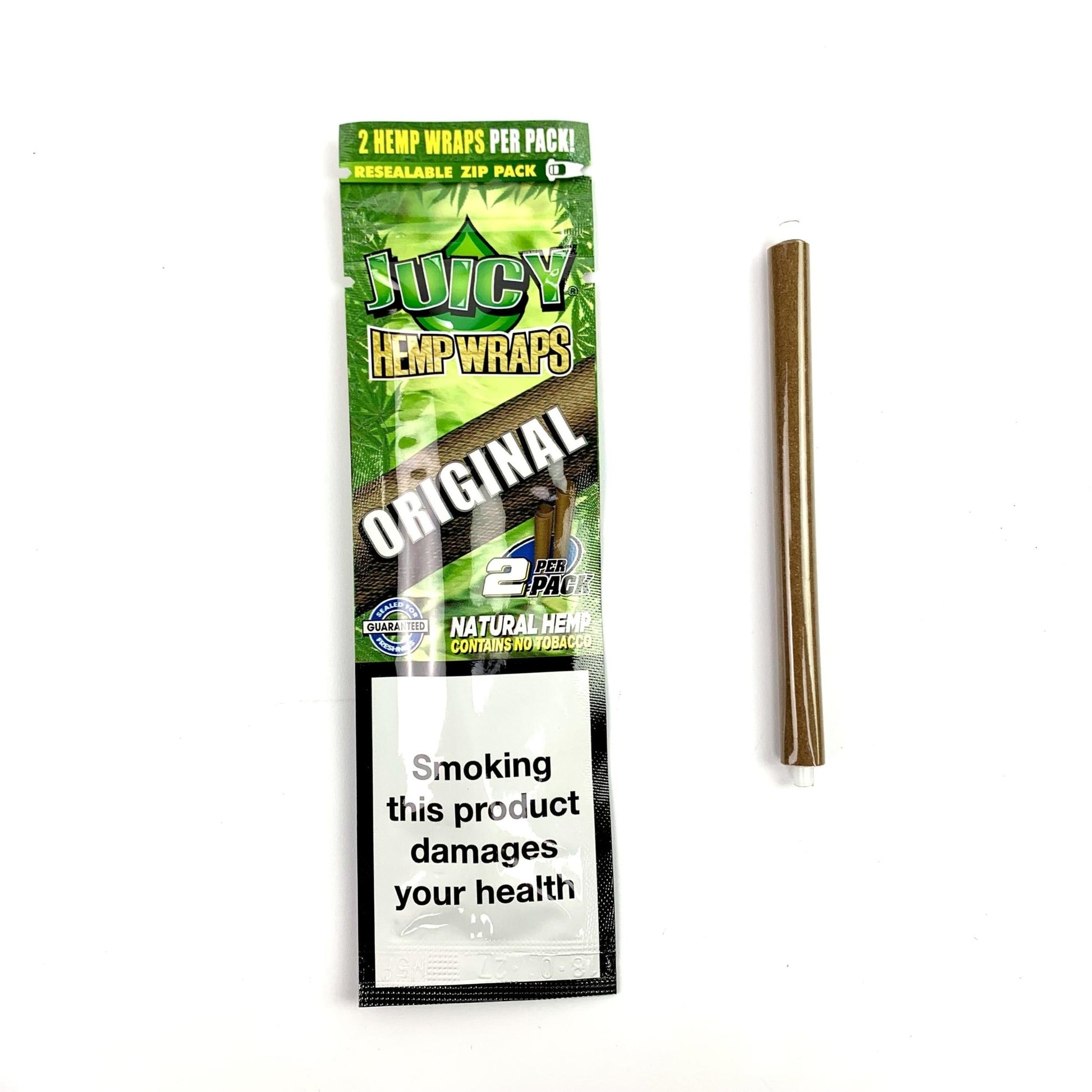 Juicy Jays Hemp Wraps Original 2pk - The Bong Baron