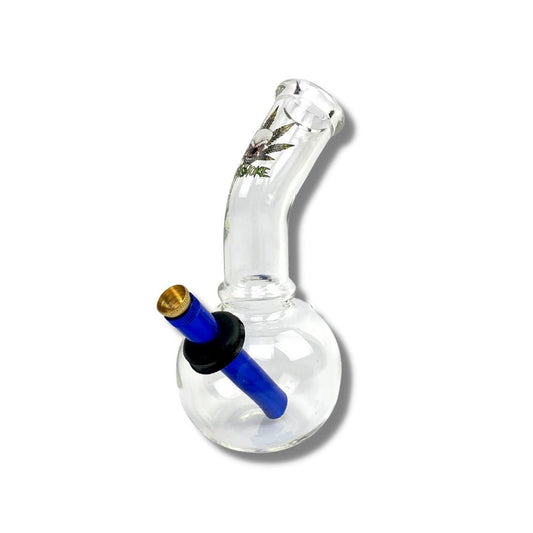 Just Smoke Glass Bonza Bong 18cm - The Bong Baron