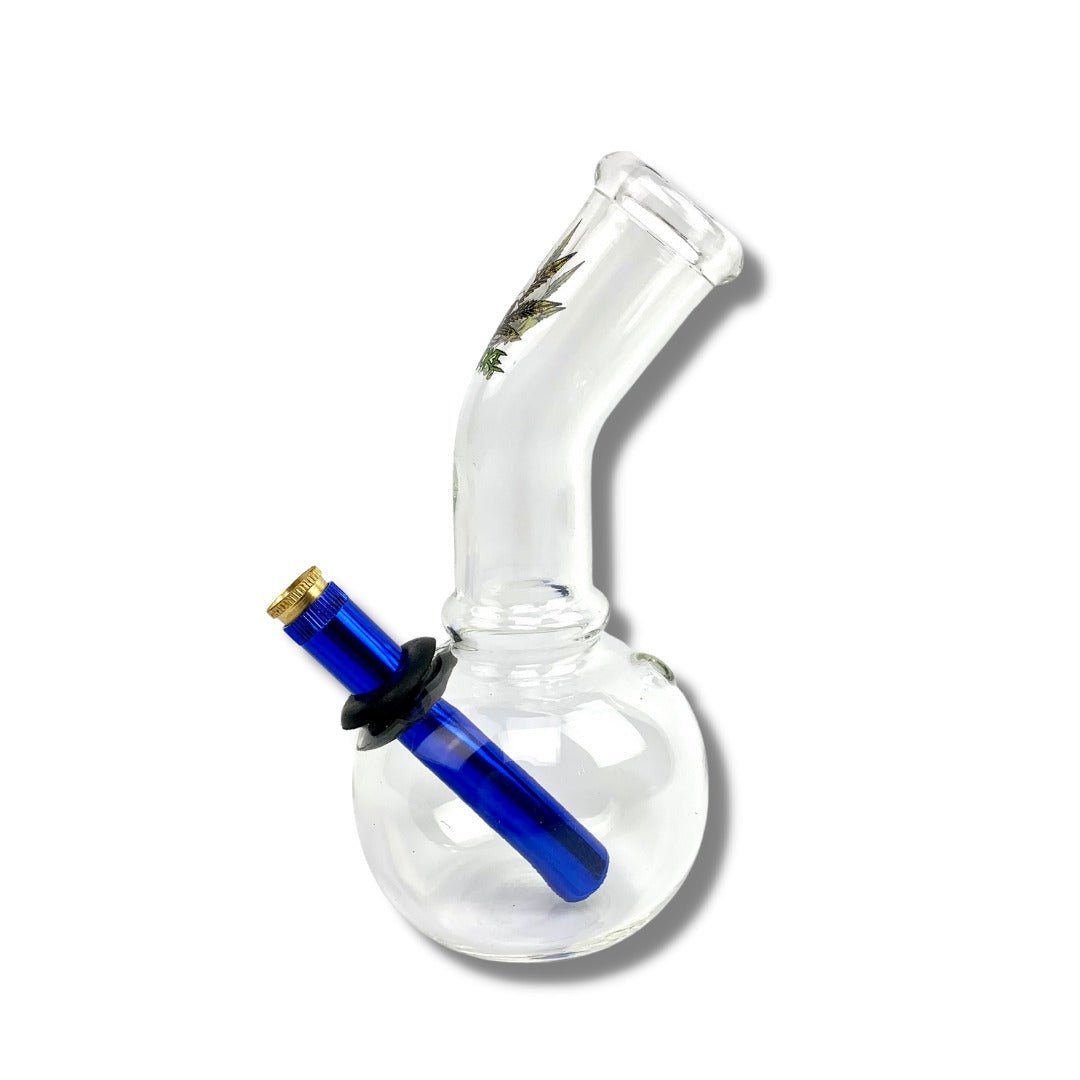 Just Smoke Glass Bonza Bong 18cm - The Bong Baron