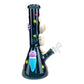 Labubu 3D Beaker 25cm Black - The Bong Baron