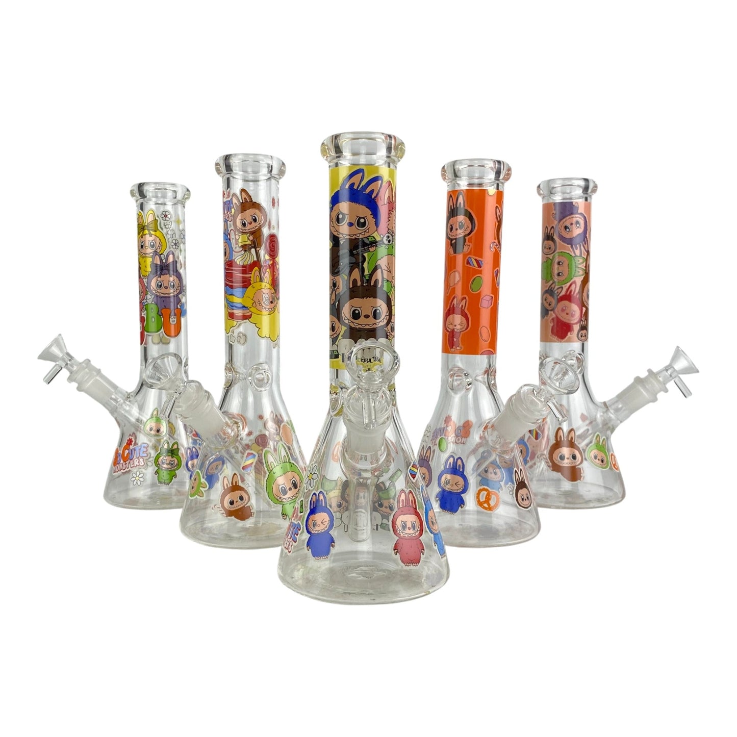 Labubu Beaker Bongs 25cm - The Bong Baron