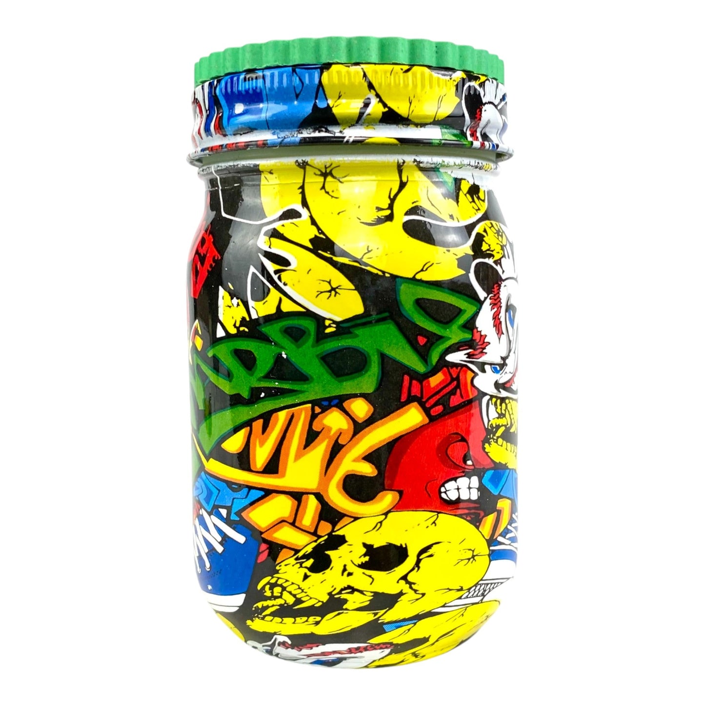 Large Urban Stash Jar and Grinder - The Bong Baron