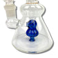 Lollipop Perc Dab Rig and Bong Blue and Orange 16cm - The Bong Baron