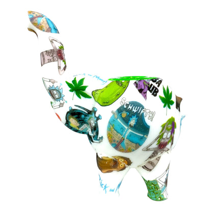 Lucky Elephant Silicone Bong 13cm - The Bong Baron