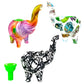 Lucky Elephant Silicone Bong 13cm - The Bong Baron