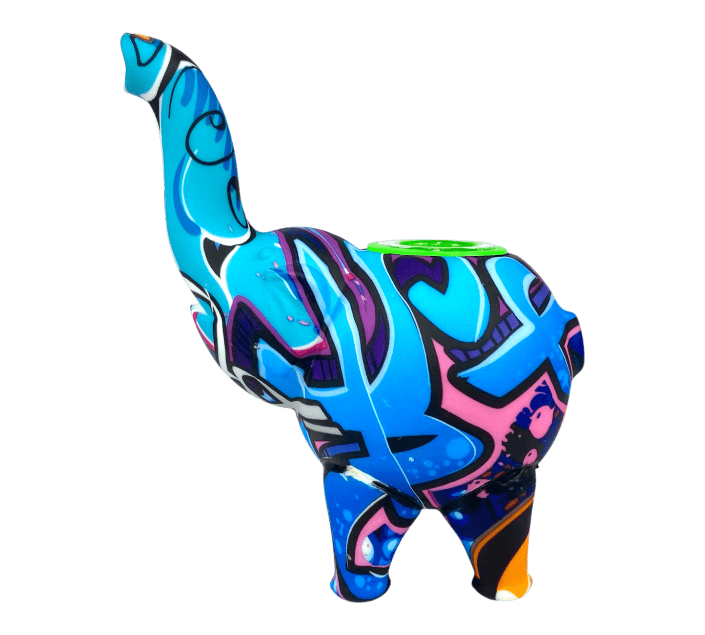 Lucky Elephant Silicone Bong 13cm - The Bong Baron