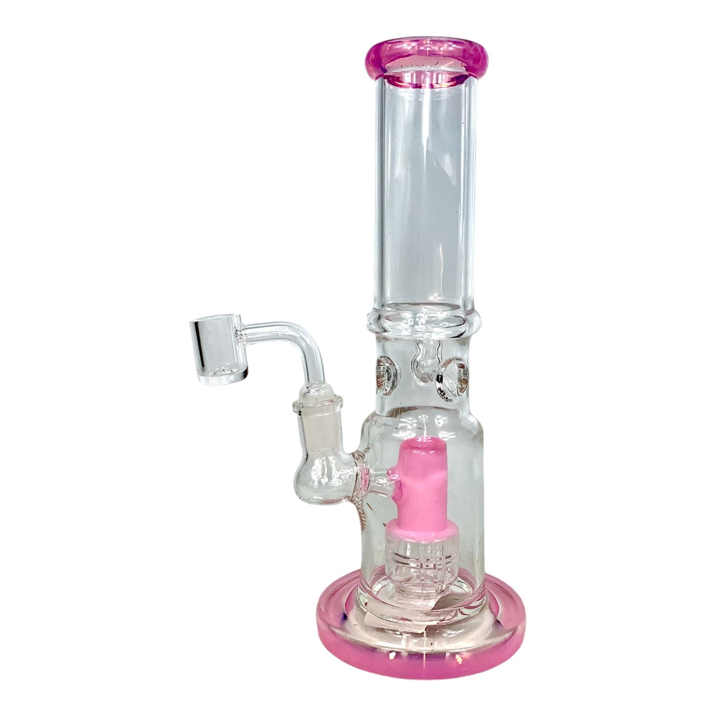 Matrix Bong and Dab Rig 23cm Pink - The Bong Baron
