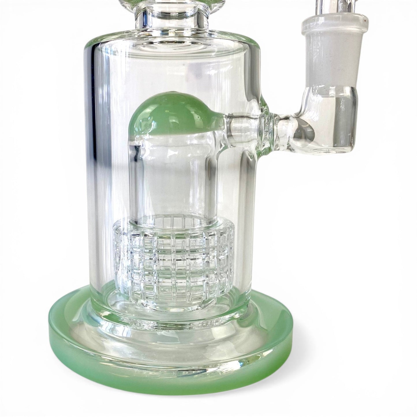Matrix Perc Bong 20cm Green - The Bong Baron
