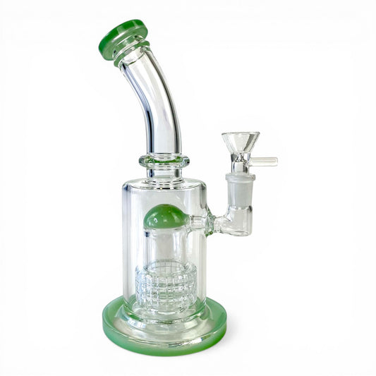 Matrix Perc Bong 20cm Green - The Bong Baron