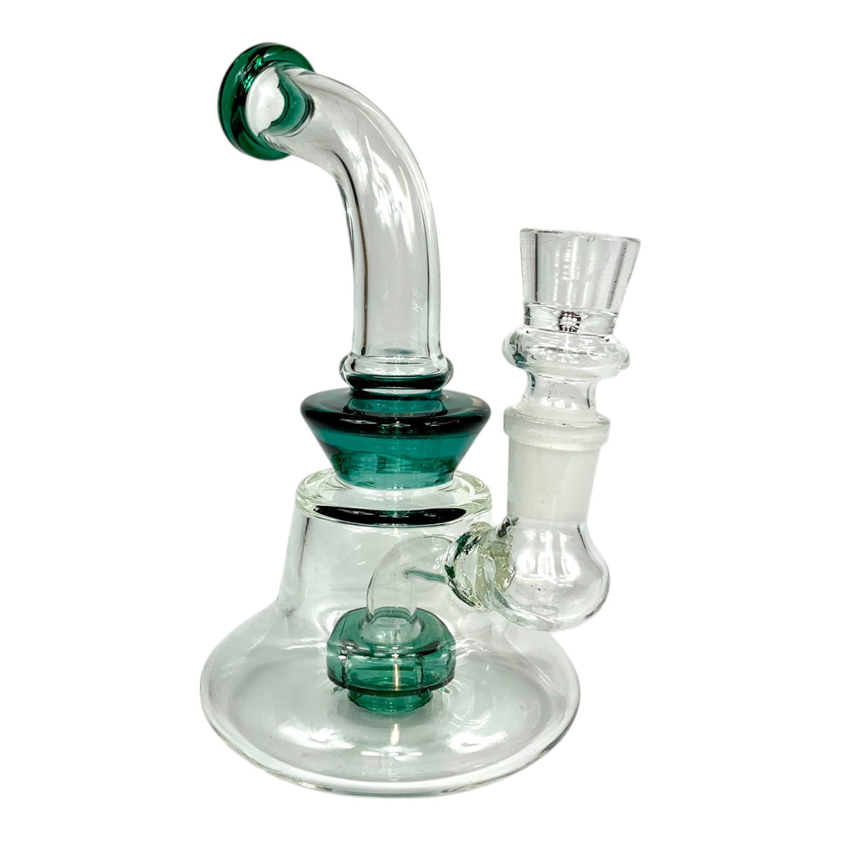 Strb Bong Rig Matrix Perc Bong and Dab Rig 15cm Teal | Smooth and Versatile – The ...