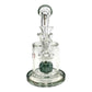 Matrix Perc Bong and Dab Rig 18cm Ash Green - The Bong Baron