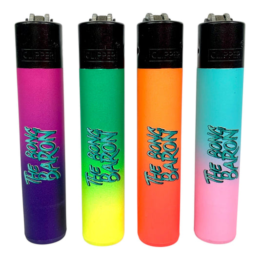 Medium Clipper Lighter - The Bong Baron - The Bong Baron